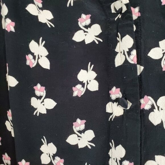 Sanctuary alia button up floral print rayon top - Picture 8 of 8